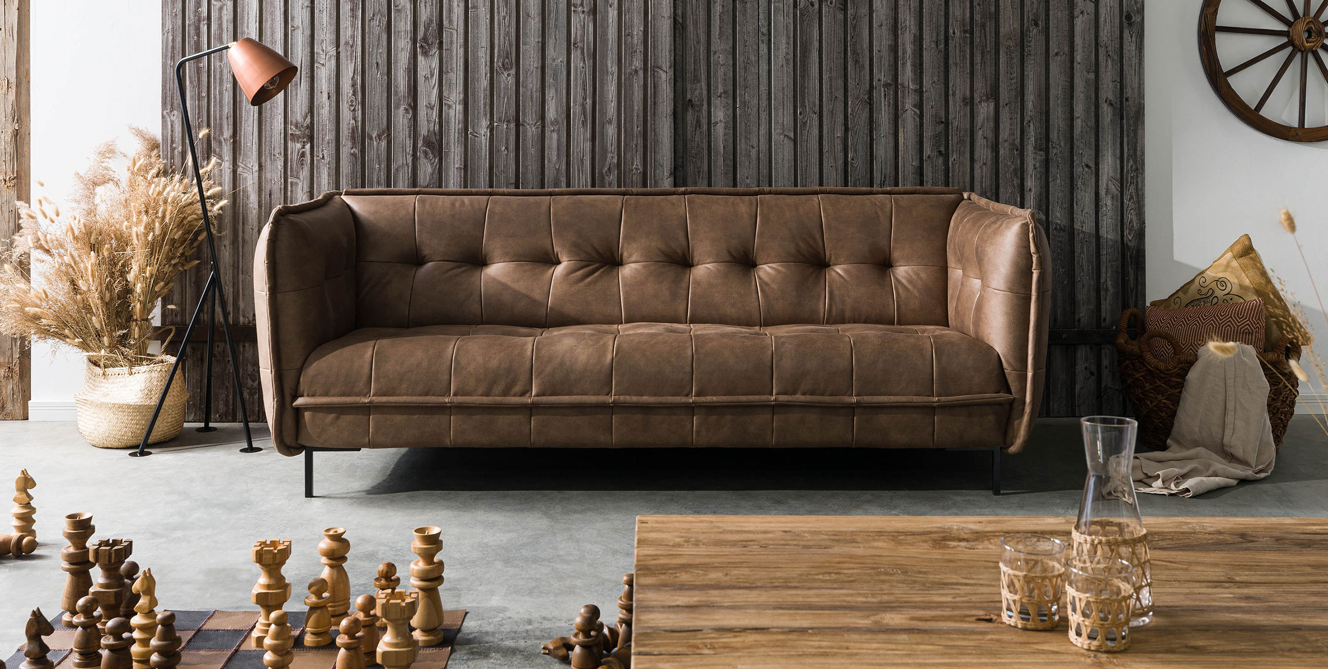 | versandfrei Massivmoebel24 kaufen Couch